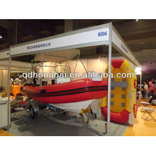 inflatable RIB new fiberglass boat